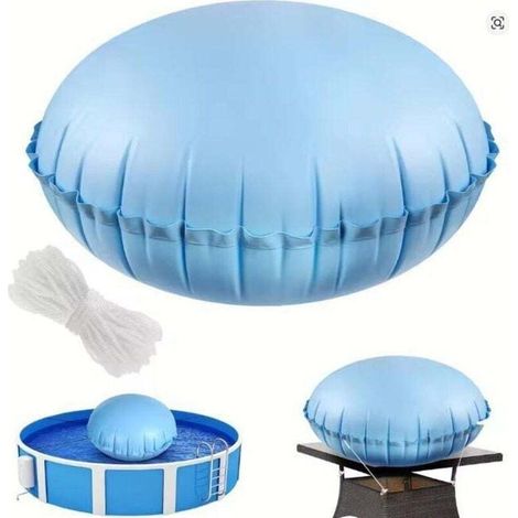 Coussin Gonflable de Piscine d'Hiver,120×120cm Coussin de Piscine,Coussin Gonflable pour hivernage de Piscine,Coussins Flotteurs D'hivernage pour Piscine Pour Couverture De Piscine Hors Sol Regular
