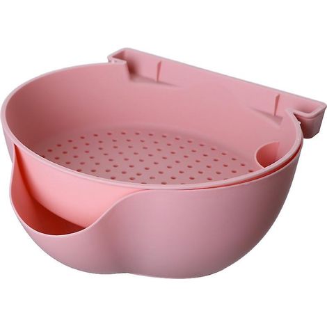 Obstteller fürs Wohnzimmer, Bonboniere, Nussschale, Saatgutschale aus Kunststoff, Obstteller von Lazy Lek, rosa