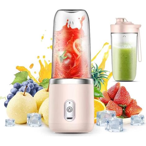 Mixeur personnel - Rechargeable par USB, mouvement du mixeur portatif - Excellente capacité de mélange