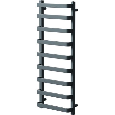 Milton Anthracite 1200mm x 500mm Heated Towel Rail (1/5)