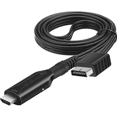 HDMI-kompatibles Adapterkabel für PlayStation 2 (PS2) HD RCA AV Audio Video x1