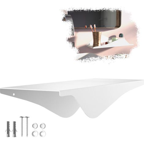 SOTECH Design Wandregal HOVER-VIII 35 x 13 x 8 cm inkl. Befestigungsset für Wandmontage, weiß, 1 Stück (1/5)