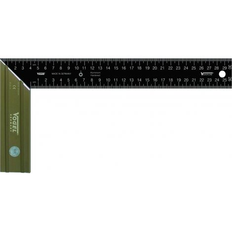Vogel Schreinerwinkel Messbereich300 mm, Aluklinge gehärtet, 45ü´Ã¥¡ Gehrungsschnitt
