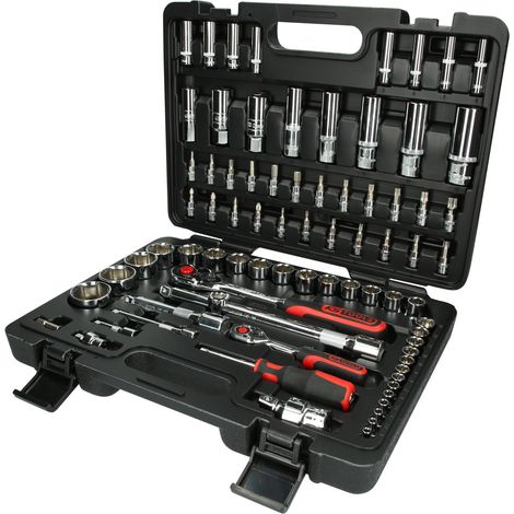 KS-Tools 918.0678 1/4"+1/2" CHROME+ Steckschlüs (1/5)
