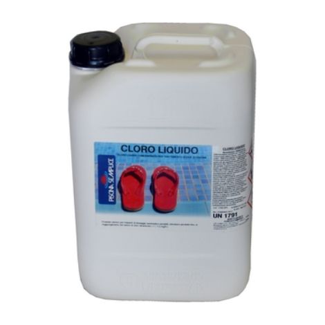 CLORO LIQUIDO PER PISCINE 12 Kg LAPI