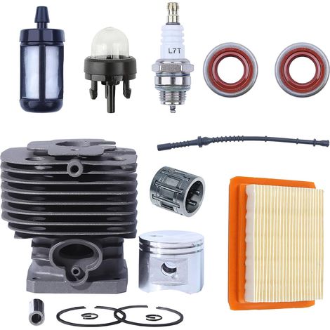Kit de piston de cylindre 42mm pour Stihl FS120 FS450 Filtre à air et carburant, ligne, joint d'huile à remplacer pour 4128 020 1211, 4134 141 0300 (1/5)
