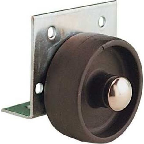 RUOTA A STAFFA FISSA PER CASSETTIERE 40MM MISURA ATTACCO 58 x 47 mm (1/2)