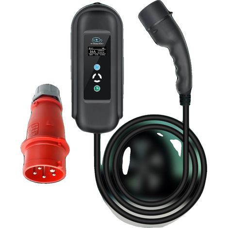 Cargador para vehículos eléctricos, conector tipo 2, potencia de 11 kW, tipo 2 (1/5)
