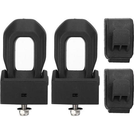 Jeffergarden Verrou de capot de voiture, support de verrouillage, boucle adaptée à la Jeep Wrangler JK JL 2007 – 2018 (1/5)
