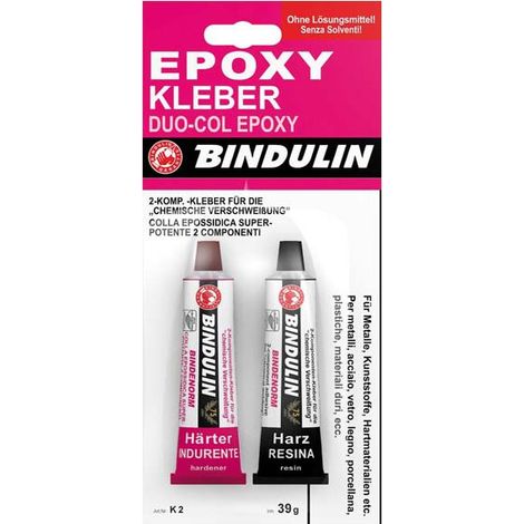 Epossidiche Binde Adesivo Standard 40 G (Tubi Di 15)