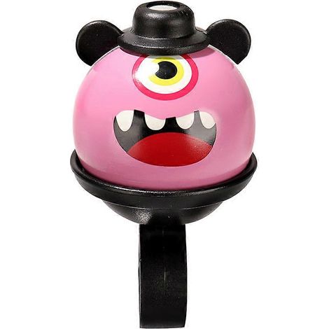 Sonnette de vélo rose à motif dessin animé pour enfants (lot de 2) - Sonnette de vélo puissante, compacte et résistante (1/5)