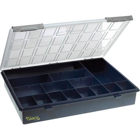A4 Profi Service Case Assorter 15 Fixed Compartments