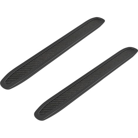 Protection Pare Choc Voiture 2 Pièces Universelle Bande de Protections Pare Chocs de Voiture Flexibles Bumper Guard Protector Fiber de Carbone Avant et Arrière Protection Contre Les Rayures (1/5)