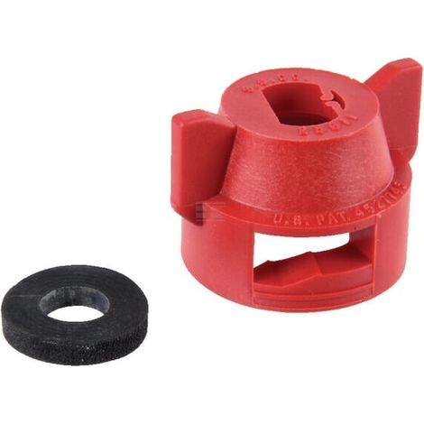 Düsenkappe mit Dichtung SW 8 rot AMAZONE ZF1664