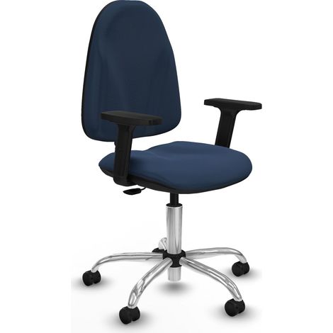 Piqueras y Crespo Sila de Oficina silla azul marino confortable