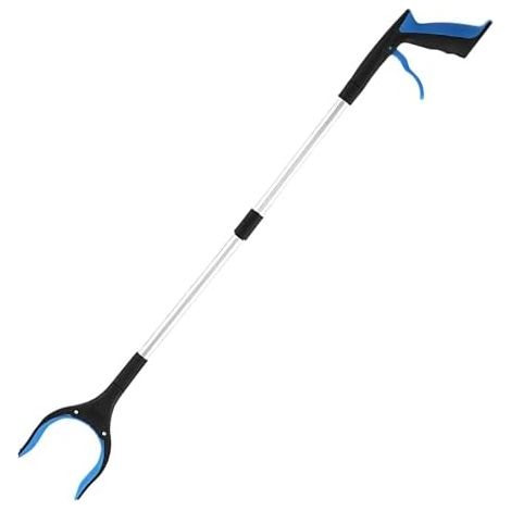 Pince de préhension supérieure pour personnes âgées – Aide à l'invalidité Outil Bâton handicapées et outil bleu - (1/5)