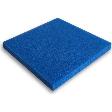 Wiltec – Tapis filtrant japonais 50 x 50 x 5 cm – Densité 10 ppi – Filtre de bassin et aquarium – Support biologique pour filtration efficace