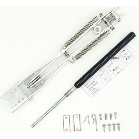 Abridor automático de ventanas para invernaderos, abridor de ventanas de doble resorte, abridor de ventanas con pintura termosensible. (1/5)