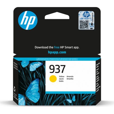 HP 937 Yellow Original Ink Cartridge Druckerpatrone 1 Stück(e) Standardertrag (1/3)
