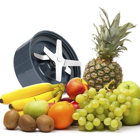 Blender Lame de Remplacement pour Mixeur NutriBullet Pièces de Rechange Lame d'Extracteur Accessoires pour Centrifugeuse Adapté pour Mélangeur NutriBullet 600 / 900W(600W) (1/5)
