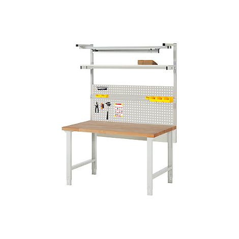 eurokraft pro  Banco da lavoro con sovrastruttura serie 7000  (1/2)