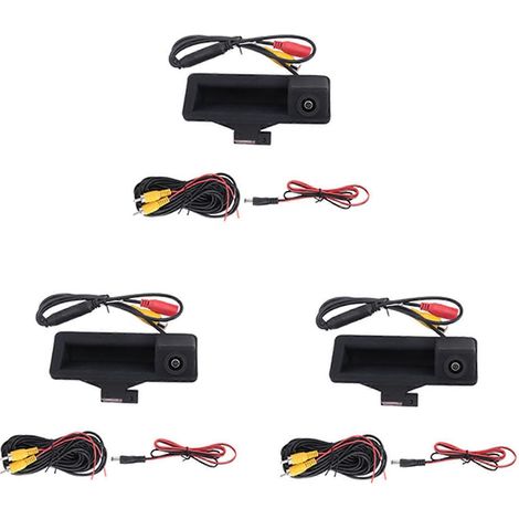 3 manijas de maletero con cámara de visión trasera para BMW E90 E91 E92 E93 E53 E82 E88 X1 X5 X6 (1/5)