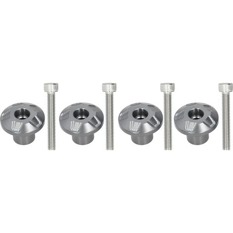 4 Pièces Vis de Protection de Cadre et Garde-boue Avant Moto pour YAMAHA NMAX 125 150 155/SMAX 155/TMAX 500 530 - Titane (1/5)