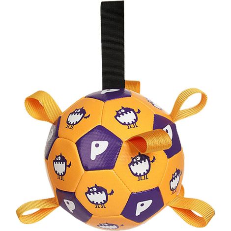 Pet Grab Tab Fußbälle, kaubeständige, quietschende Welpen-Trainingsspielzeuge, Hundezubehör