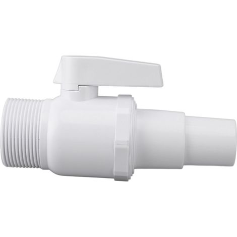 Vanne à bille 2 voies pour Hayward SP0729 Econoline en PVC résistant haute température (1/4)
