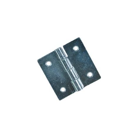CERNIERE QUADRE PERNO FISSO ART.121- - mm.90x90x1,2 - 24 pezzi ALDEGHI