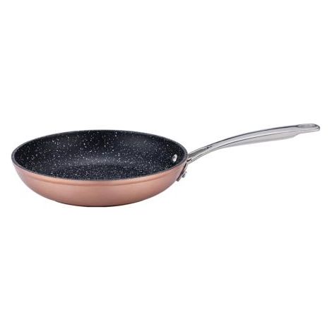 LAGUIOLE CUISSON - Poêle cuivré 24cm Greblon céramique - "Héritage" (1/5)