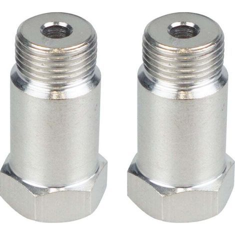 Stück M18 1,5 Sauerstoffsensor-Adapter O2-Abstandshalter Isolator Motorkontrollleuchte CEL-Fix Verlängerungslänge 45 mm - Lambdasonde mit Schlüssel Typ R EP3 (1/4)
