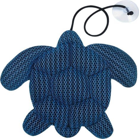 Wiederverwendbarer, schildkrötenförmiger Whirlpool-Badeschwamm – Schmutzabsorbierend – Waschbar – Zum Schwimmen – Für Damen und Herren – 25 x 21 x 3,5 cm (1/5)