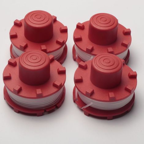4 pièces Bobine Fil pour Einhell GE-CT 36/30 Li E SOLO AGILLO 36/255 BL AGILLO 18/200 3405096 Pièces de Rechange Coupe Bordure (1/5)