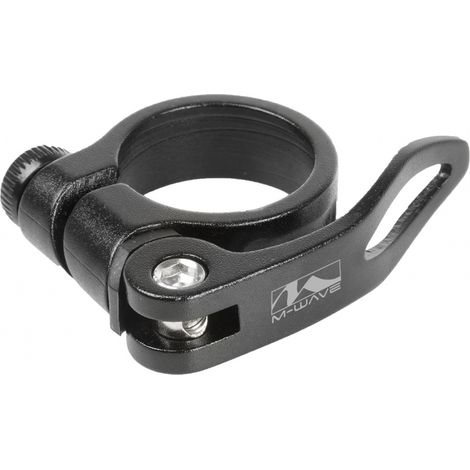 M-Wave QR Sattelstützenklemme 31,8 mm Schwarz