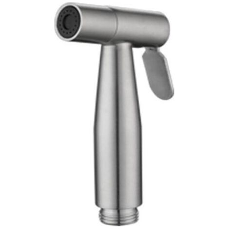 WC-Sprühkopf, Handbidet, WC-Sprühkopf, Edelstahldüse für Bad, Küche und Toilette (Silber) (1/4)