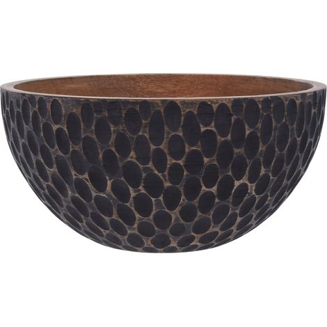Premier Housewares Kara Small Wooden Bowl (1/5)