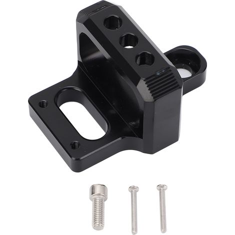 Ortviai Support de Valve Électromagnétique pour Contrôleur de Pression Turbo – Aluminium 6061-T6, Noir, 3 Voies (1/5)