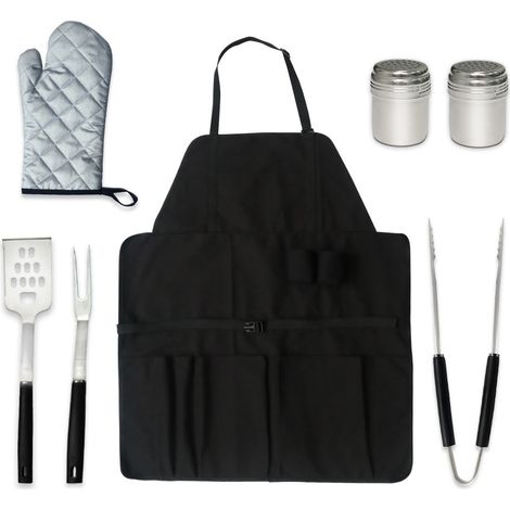 Ensemble d'outils de barbecue 7 en 1-AquaForge (1/5)