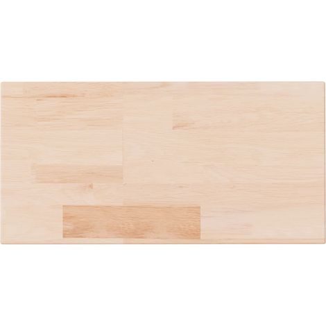 Panneau d'étagère 40x20x2,5 cm Bois de chêne massif non traité (1/4)