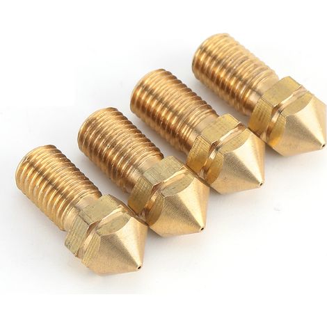 Accessoires pour imprimante 3D : buse d'extrusion en laiton UM3 de 0,4 mm pour consommables de 3,0 mm / Pièces détachées Ultimaker (1/5)
