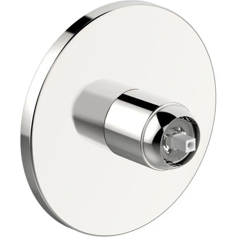 HANSA Set di montaggio finale per miscelatore doccia HANSAVAROX PRO 4055 Rosone rotondo Cromo, 40559183