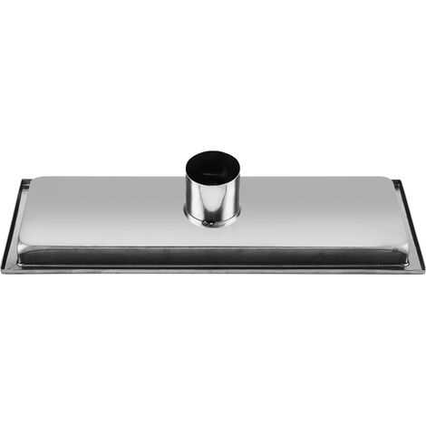 Débit élevé, drainage rapide, projet de salle de douche/salle de bain rectangulaire d'hôtel, siphon de sol étendu anti-odeur en acier inoxydable 304, 30 cm. (1/5)