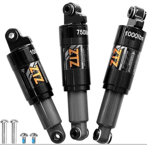 Amortisseur arrière VTT 120/125/150/165/185/190/200 mm Suspension arrière vélo de randonnée en Montagne vélo de Descente Trottinette électrique (1/5)