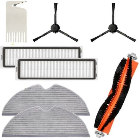 CREA Compatible With Xiaomi Dreame D9 L10 Pro Robot Main Side Brush Mop Rag Rags Parts