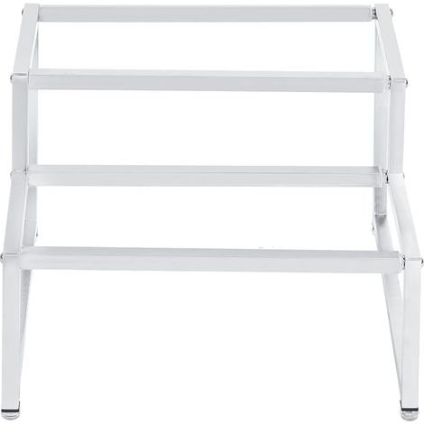 Support Rétractable Multifonctionnel, Support à Deux Couches En Acier Inoxydable De 35 à 60 Cm Pour un Stockage Efficace des Collations, des Conserves Et des Condiments (1/5)