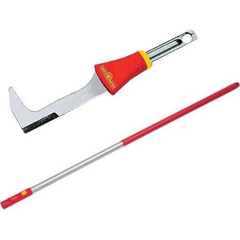 Wolf Garten Aluminium Handle 120cm ZMI12 Multi Change & FKM Garden Patio Scraper (1/2)