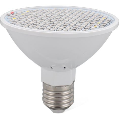 Ampoule Croissance Plante 8W 200 LED Spectre Complet Refroidissement Intérieur Maison Serre 110-220V (1/5)