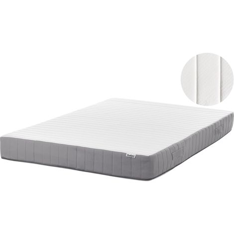 Materasso in memory foam con Molle Insacchettate a media rigidità 140 x 200 cm Fluffy (1/5)