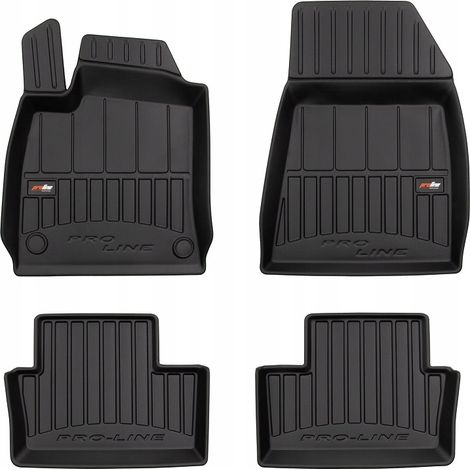 ALFOMBRAS Y FELPUDOS DE GOMA RENAULT Clio E-Tech V desde 2019 - 3D TROUGH (1/5)